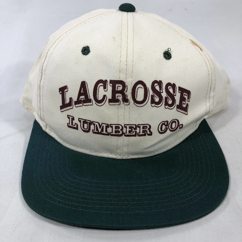 LaCrosse Lumber Co Ball Cap Hat Adjustable Baseball Snapback One Size Fits Most